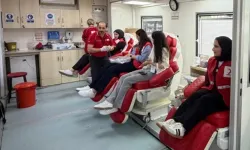 Üniversite öğrencilerinden kan bağışı dayanışması