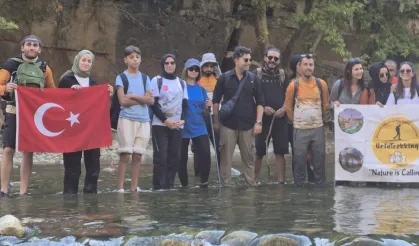 Şanlıurfa'dan 50 doğasever, Batman'da Zore Kanyonu'nda