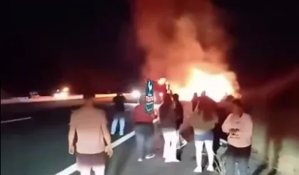 Denizli'de otobüs faciası!
