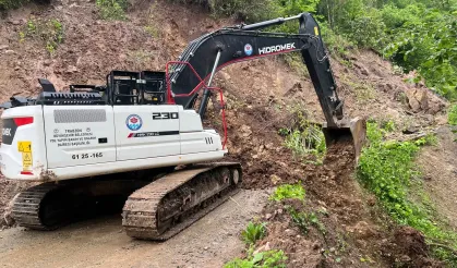 Trabzon'da sel ve heyelan seferberliği