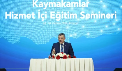 Bakan Çiftçi: Devletin gören gözü, işiten kulağısınız