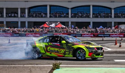 Drift heyecanı TOSFED İstanbul Park'ta sürüyor