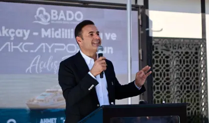 BADO'nun Akçay-Midilli Hattı açıldı