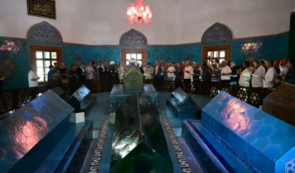 Sultan Çelebi Mehmed Bursa'da 613. Yılında Dualarla Anıldı