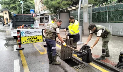Kocaeli Büyükşehir kuvvetli sağanak sınavını başarıyla geçti
