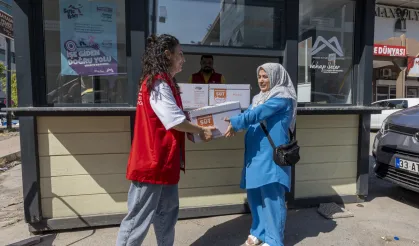 Mersin'de anne adaylarına 'Hamile Bakım Sütü' desteği