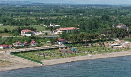 Samsun'da Miliç Kadınlar Plajı açılış için gün sayıyor
