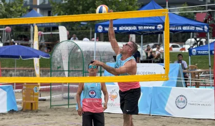 Trabzon'da Plaj Voleybolu Turnuvası başlıyor