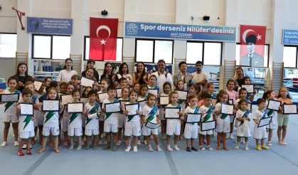 Yaz Spor Okulları'nda ilk dönem tamamlandı