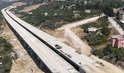 Belen tüneli viyadükleri tamamlandı