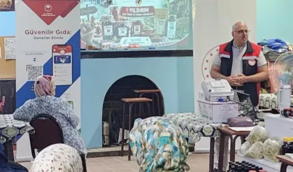 Cumalıkızık'taki gıda işletmelerine 'güvenilir gıda' eğitimi