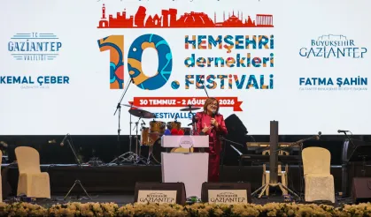 Hemşehri Dernekleri Festivali renkli görüntülerle açıldı