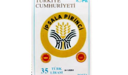 İpsala Pirinci posta pulunda