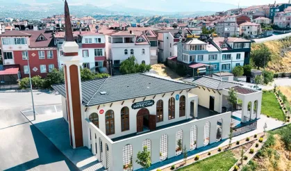 Kayseri Melikgazi'de Hayrat Camii ibadete açılıyor