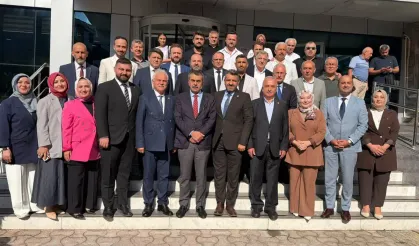 AK Parti Türkiye Yüzyılı Buluşmaları programı için Giresun'da