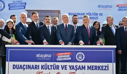 Bursa Yıldırım'da 2 milyarlık dev projede ilk harç döküldü