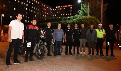 Elazığ'da üniversite ve öğrenci yurtları çevresinde güvenlik uygulaması