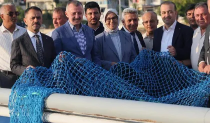 Kocaeli'de ilk ağ denize atıldı