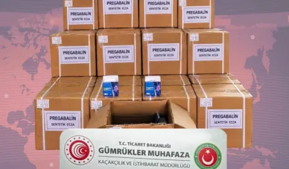 Mersin'de 3 ayrı operasyon! 1 ton 716 kilo pregabalin ele geçirildi