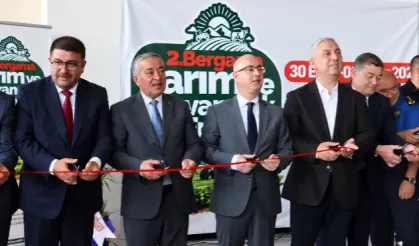 2. Bergama Tarım ve Hayvancılık Fuarı törenle açıldı
