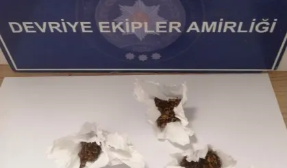 Keşan'da ticari takside uyuşturucu taşıdılar! 2 tutuklama