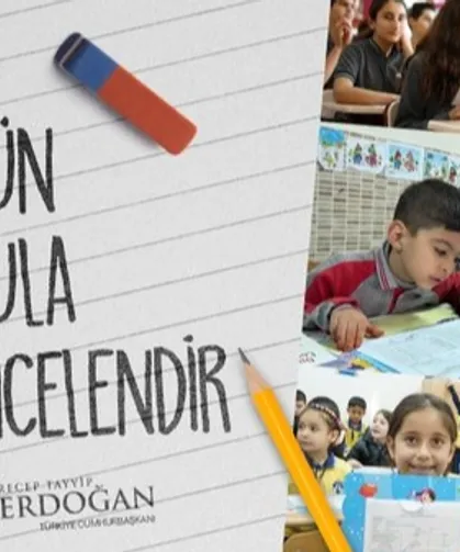 Cumhurbaşkanı Erdoğan, karne alan öğrencileri tebrik etti