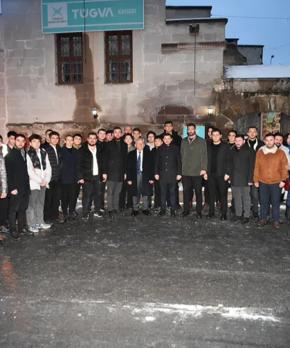 TÜGVA Kayseri Başkam Büyükkılıç'ı ağırladı