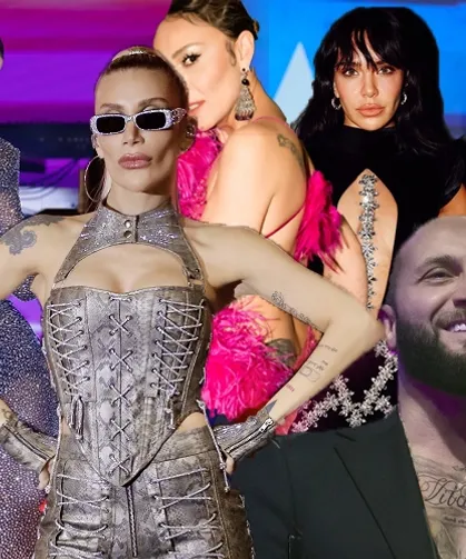 Ünlü isimler yeni yılı sahne ışıkları altında karşıladı