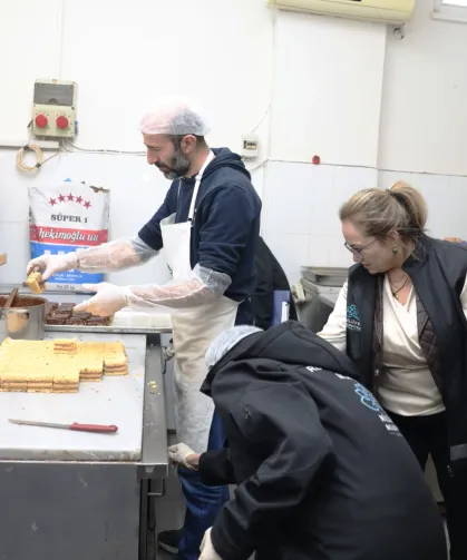 Fırın ve pastanelere şok baskın