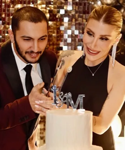 İrem Derici, Melih Kunukcu ile evliliğe ilk adımı attı