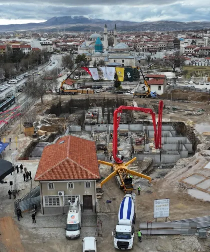 Konya Mevlevi Dergahı'nın temeli atıldı