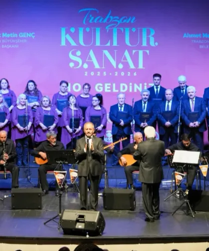 Trabzon'da Türk Halk Müziği rüzgarı esti