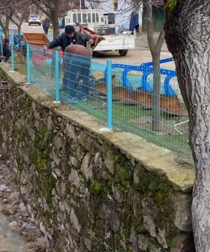 Manisa'da tehlike arz eden dereler güvenli hale getiriliyor