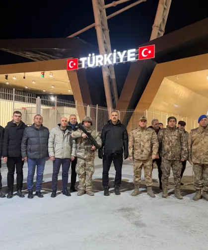 Vali Bozkurt'tan Gürbulak Sınır Hattı'nda inceleme