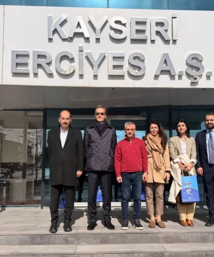 Belçika heyeti Erciyes'e hayran kaldı