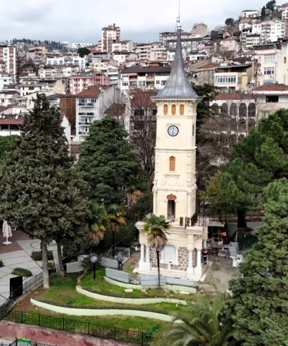 Kocaeli'de tarihi kuleye estetik dokunuş