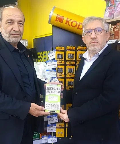 Bursa'da yerel marketlerden atık pil atağı