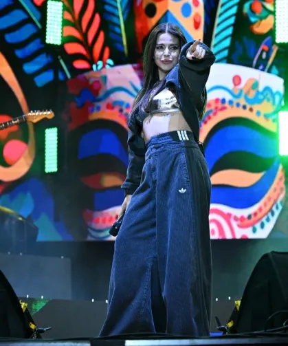 Manisa'da Gençlik Festivali'nde Simge coşkusu