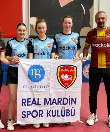 Mardin Kadın Takımı masa tenisinde tarih yazdı