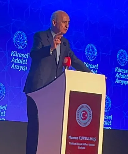 TBMM Başkanı Numan Kurtulmuş'tan 'Yeni Bir Dünya' çağrısı