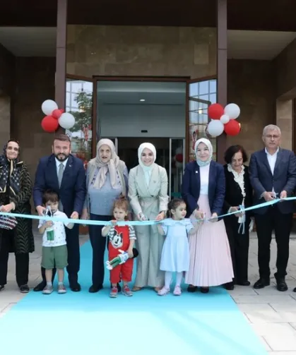 Bakan Göktaş, Darülaceze'de kreş açılışına katıldı