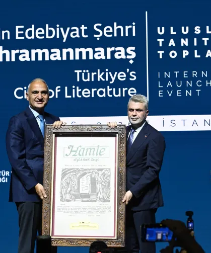 UNESCO Edebiyat Şehri Kahramanmaraş İstanbul'da Tanıtıldı