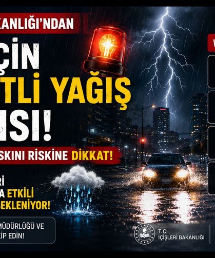 24-25 Temmuz'da Kuvvetli Yağış Uyarısı: Dikkatli Olun