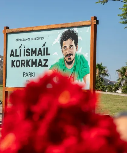 Ali İsmail Korkmaz, Güzelbahçe'de unutulmadı