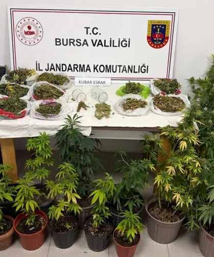 Bursa İnegöl'de Uyuşturucu Operasyonu