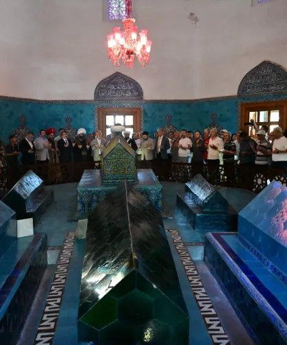 Sultan Çelebi Mehmed Bursa'da 613. Yılında Dualarla Anıldı