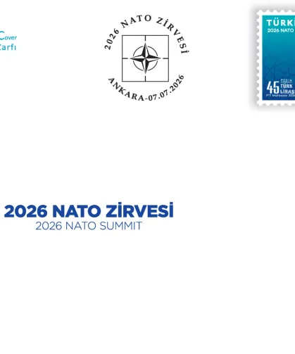 PTT'den 2026 NATO Zirvesi Özel Anma Pulu ve İlkgün Zarfı Satışta
