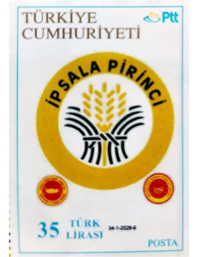 İpsala Pirinci posta pulunda
