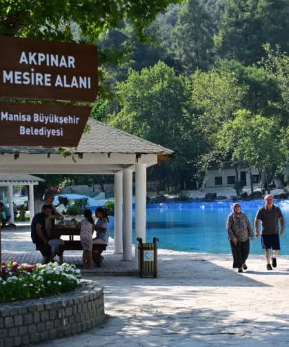 Manisalıların Akpınar Mesire Alanı özlemi sona erdi
