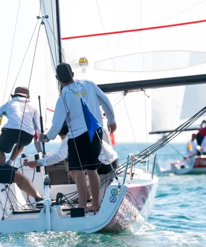 Olympos Regatta'da J70 Match Race yarışında zafer Eker Kaymak'ın